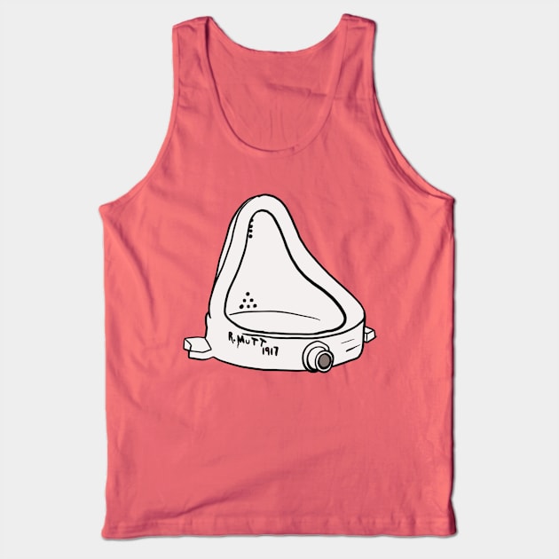 The Urinal Tank Top by isstgeschichte